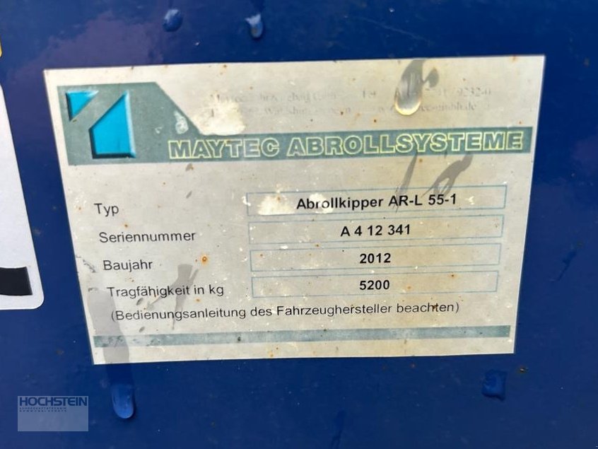 Zubehör Transporttechnik tipa Maytec Abrollkipper, Gebrauchtmaschine u Heidelberg - Rohrbach Süd (Slika 3)