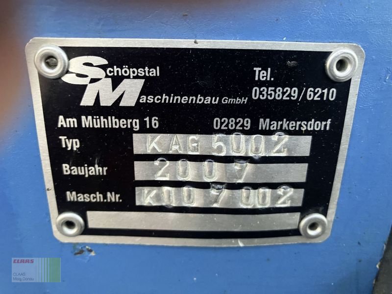 Zubehör typu Sonstige KAG 5002 FORST SCHERE, Gebrauchtmaschine v Gollhofen (Obrázek 7)