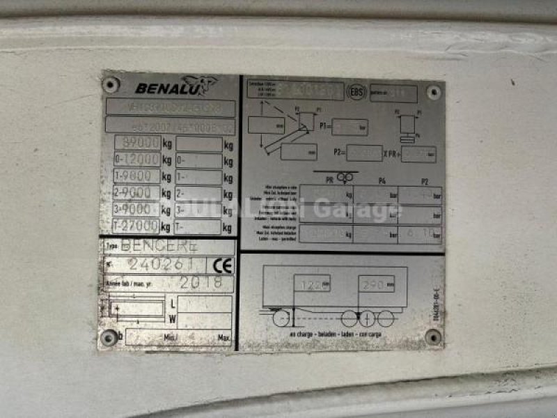 Zubringerfaß tip Benalu BULKLINER, Gebrauchtmaschine in Bourron Marlotte (Poză 7)