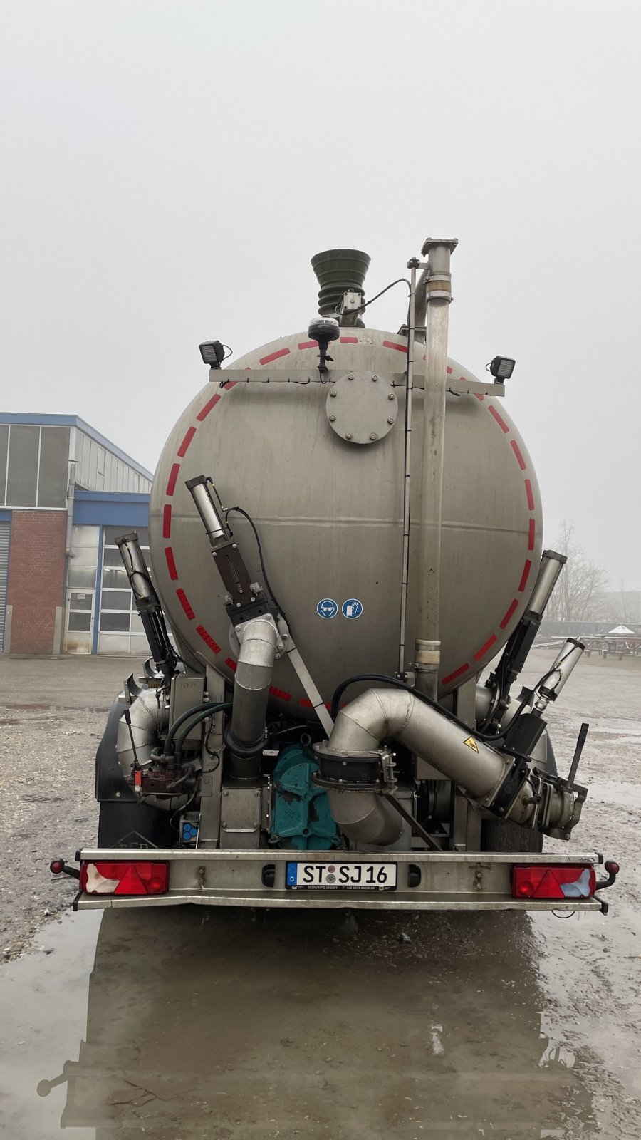 Zubringerfaß van het type Feldbinder Güllezubringer, Gebrauchtmaschine in Roßleben-Wiehe (Foto 3)