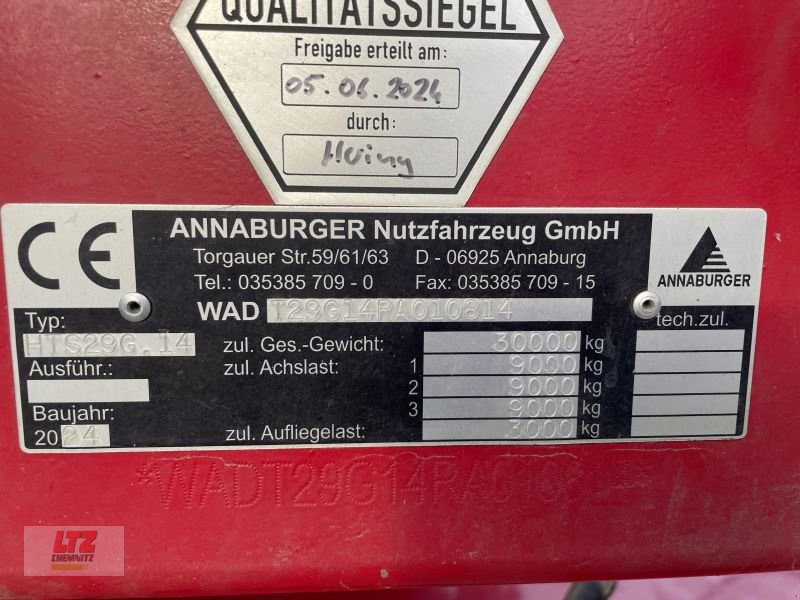 Zweiachskipper a típus Annaburger HTS 29G.14 PA ECO-LINER MULDEN, Neumaschine ekkor: Hartmannsdorf (Kép 13)