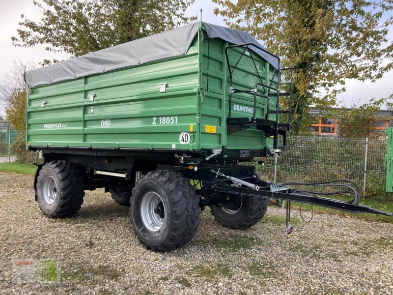 Zweiachskipper van het type Brantner Z18051/2XXL Aktion, Neumaschine in Sörup (Foto 1)