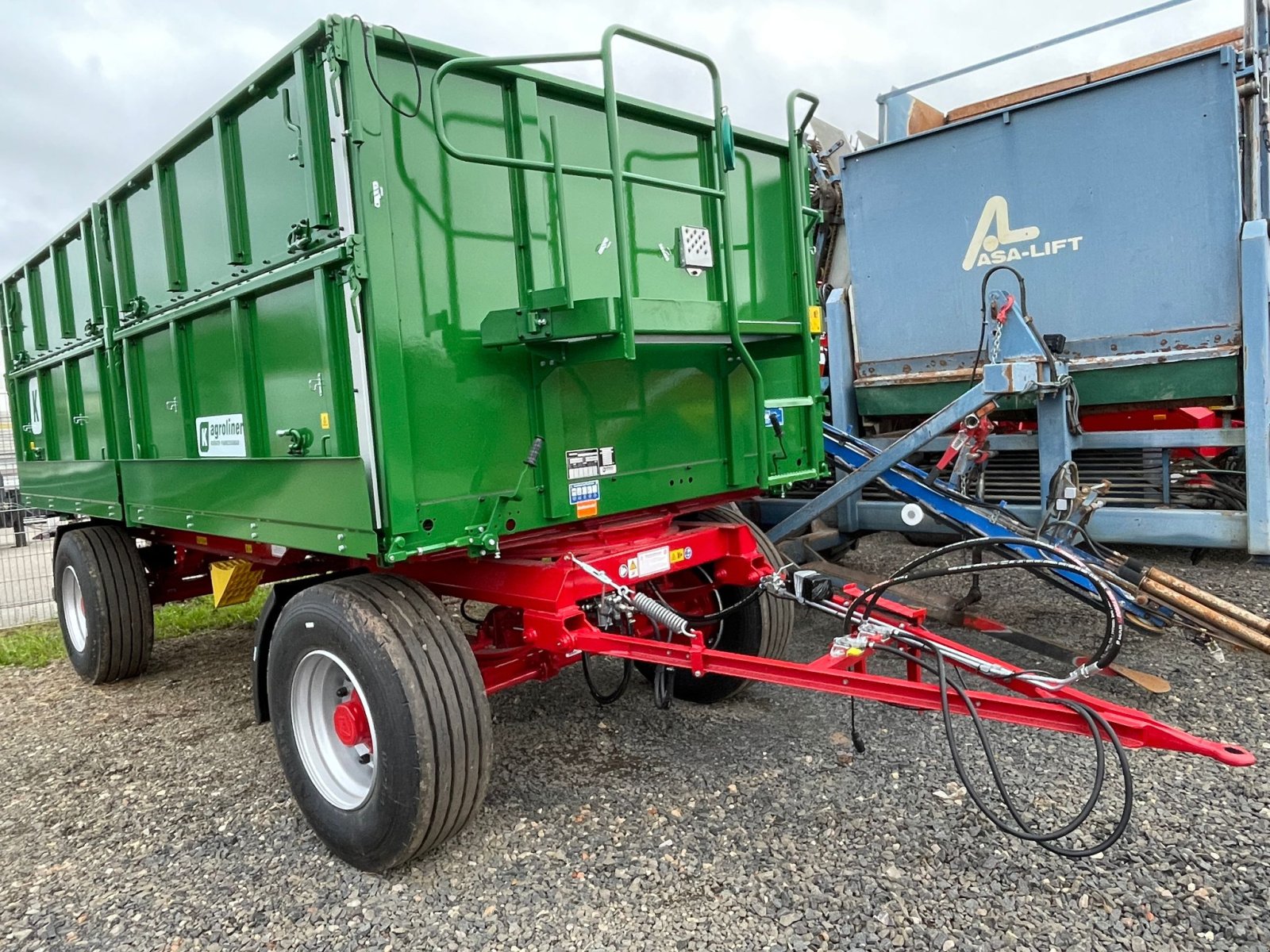 Zweiachskipper typu Kröger Agroliner HKD 302, Neumaschine v Dannstadt-Schauernheim (Obrázok 1)