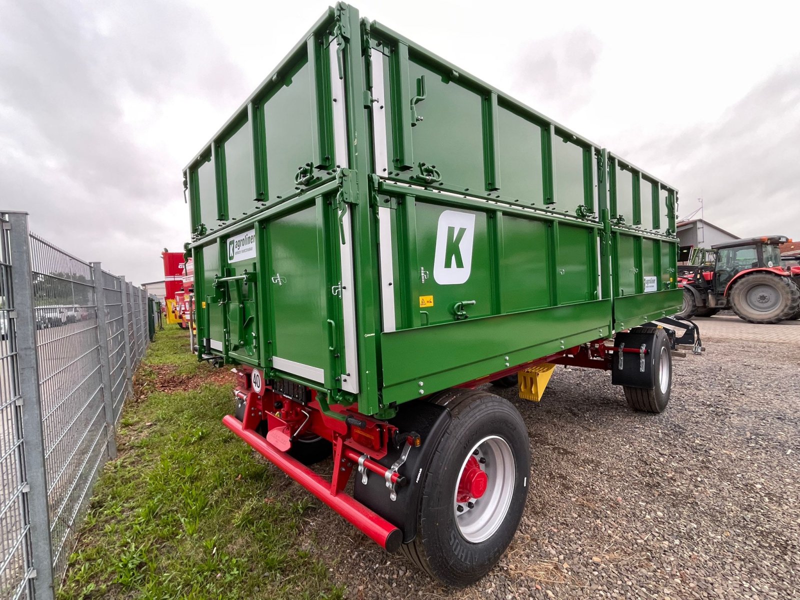 Zweiachskipper za tip Kröger Agroliner HKD 302, Neumaschine u Dannstadt-Schauernheim (Slika 3)