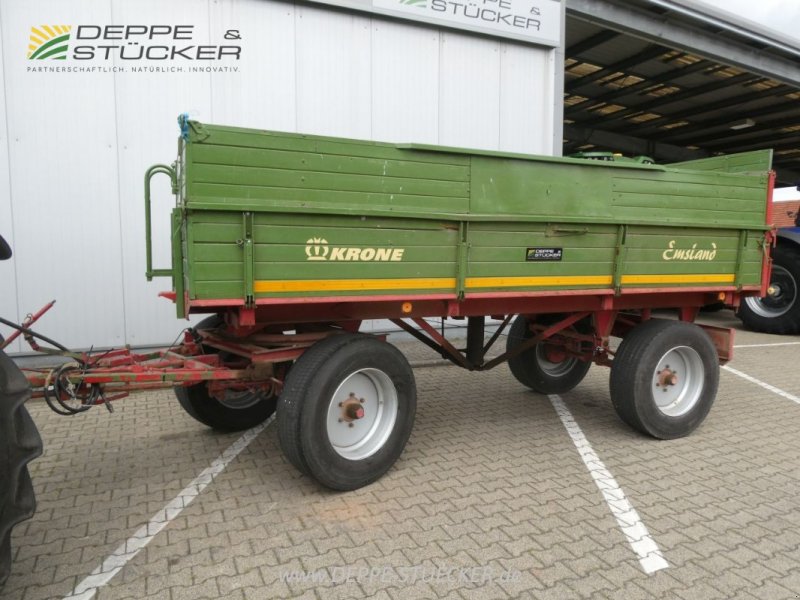 Zweiachskipper typu Krone 130 DK, Gebrauchtmaschine w Lauterberg/Barbis (Zdjęcie 1)