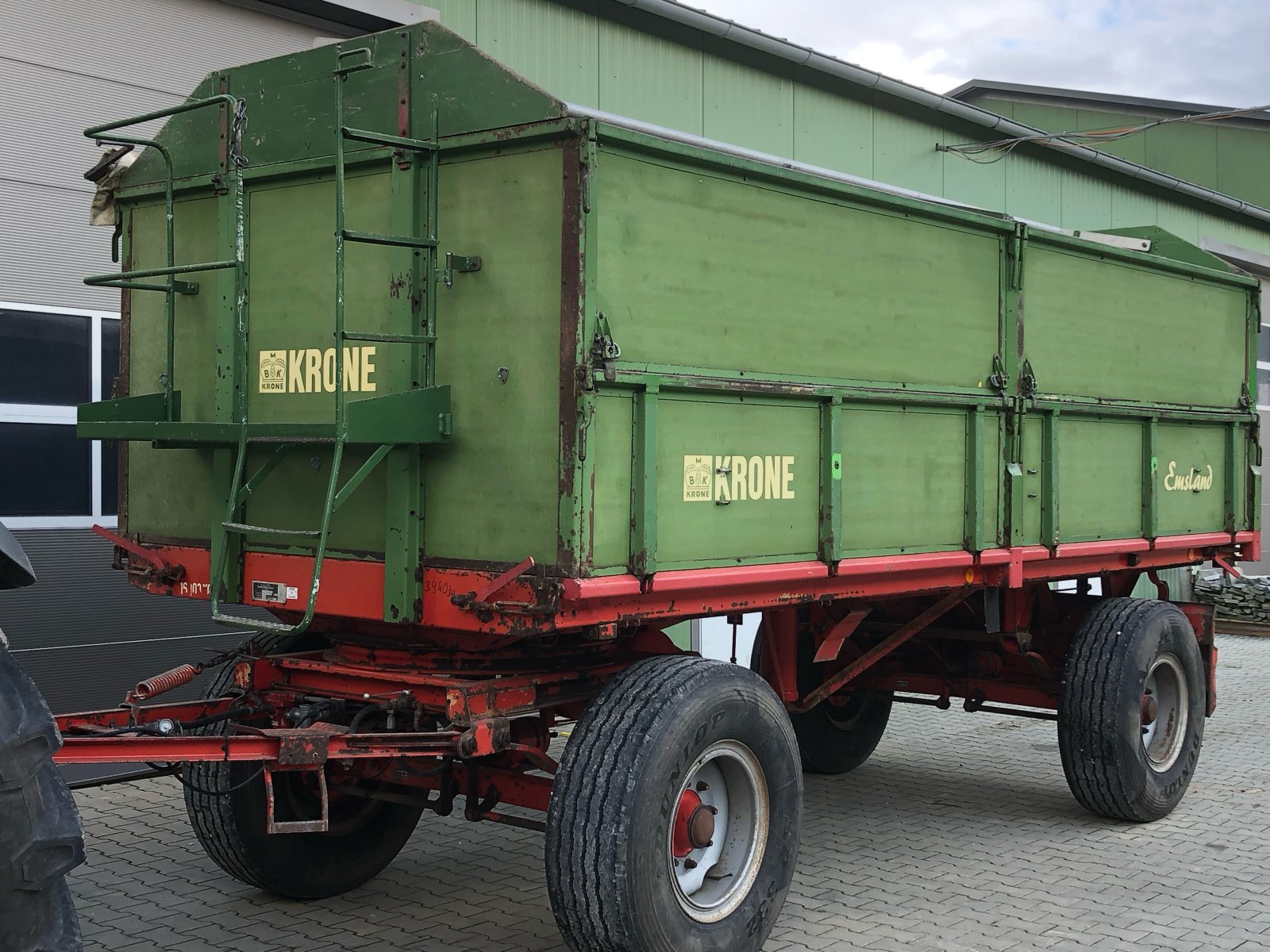 Zweiachskipper typu Krone DSK, Gebrauchtmaschine v Rischgau (Obrázek 3)