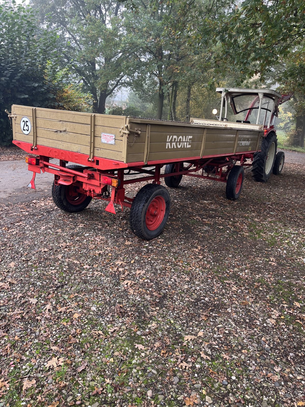 Zweiachskipper van het type Krone ZK, Gebrauchtmaschine in Merzen (Foto 2)