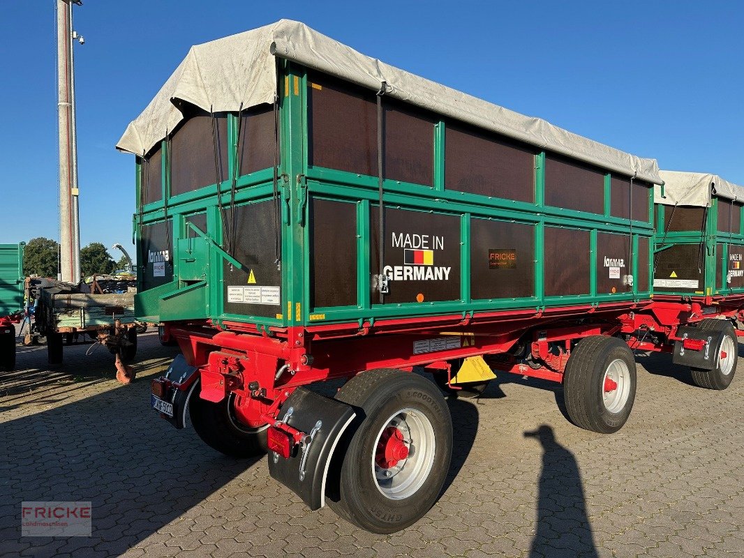 Zweiachskipper van het type Lomma Sachsen ZDK 1802   Holzbordwände, Neumaschine in Bockel - Gyhum (Foto 4)