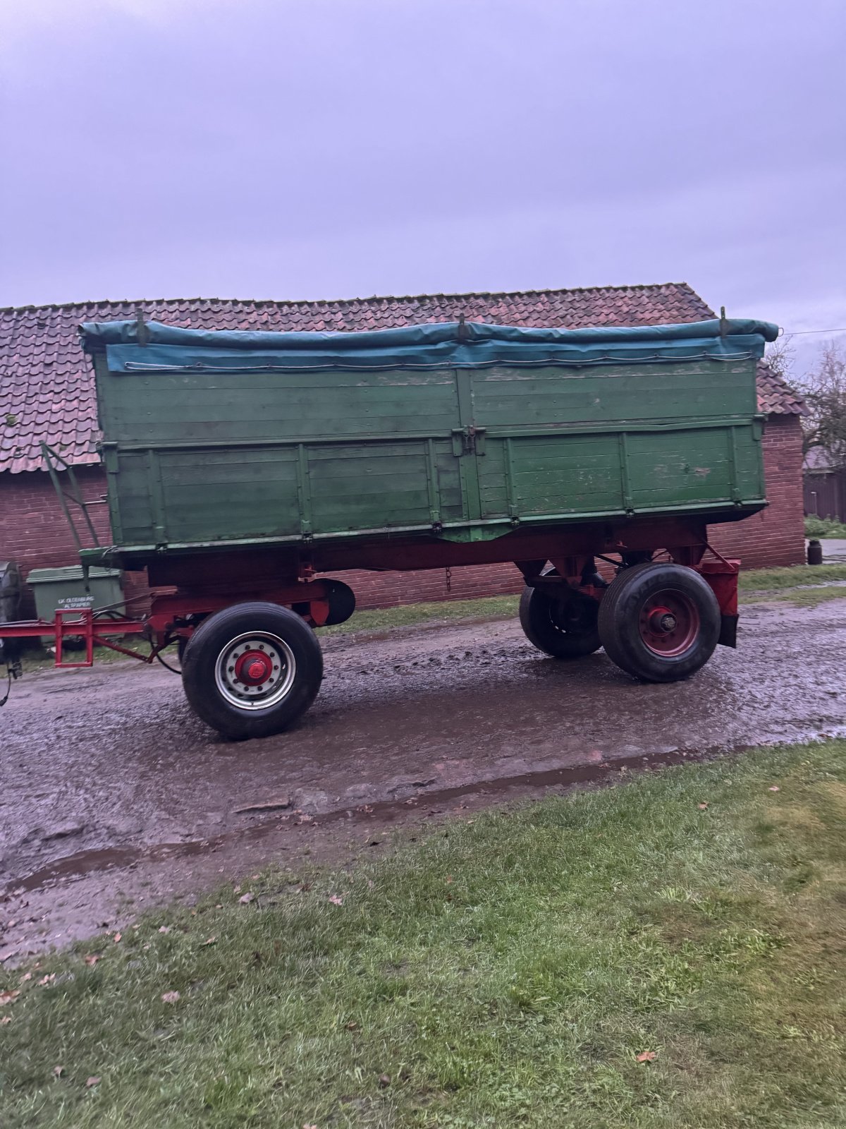 Zweiachskipper des Typs Meierling Fahrzeugbau 18t Kipper, Gebrauchtmaschine in Hatten (Bild 2)