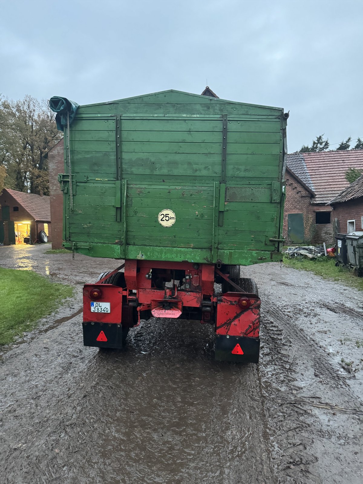 Zweiachskipper des Typs Meierling Fahrzeugbau 18t Kipper, Gebrauchtmaschine in Hatten (Bild 3)