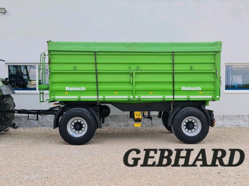 Zweiachskipper typu Reisch 18 Tonnen Dreiseitenkipper RD 180 Getreidekipper Lkw Anhänger 18 Tonnen mit Getreideschieber/Rollplane, Gebrauchtmaschine v Großschönbrunn (Obrázok 1)