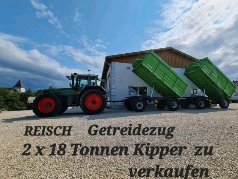 Zweiachskipper tip Reisch Getreidekipper Getreidezug 2 Stück Dreiseitenkipper Reisch RD 180, Gebrauchtmaschine in Großschönbrunn (Poză 1)