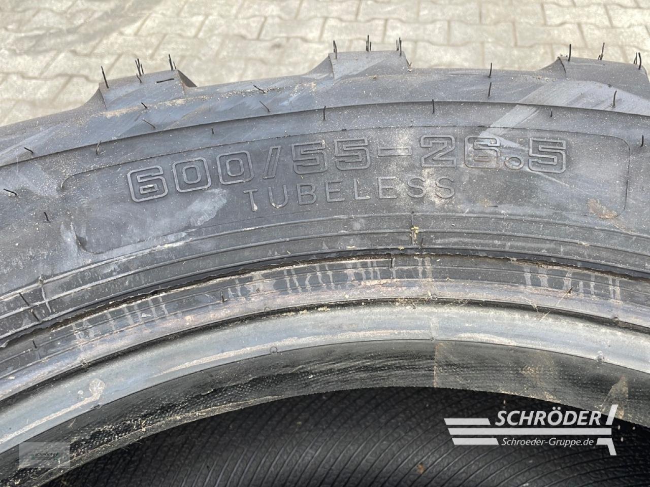 Zwillingsrad от тип Alliance 1X 600/55 R26.5, Gebrauchtmaschine в Westerstede (Снимка 2)