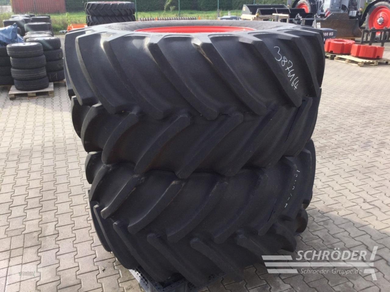 Zwillingsrad del tipo Continental 2X 800/65 R32 FENDT KATANA, Gebrauchtmaschine en Lastrup (Imagen 1)