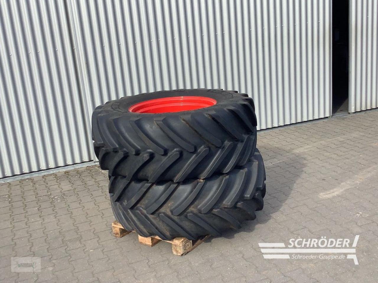 Zwillingsrad типа Michelin 2X 540/65 R28, Gebrauchtmaschine в Schwarmstedt (Фотография 1)