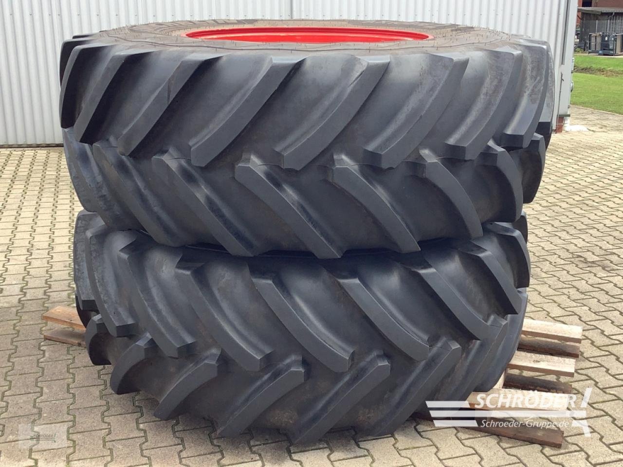 Zwillingsrad typu Michelin 2X 710/75 R42, Gebrauchtmaschine w Lastrup (Zdjęcie 1)