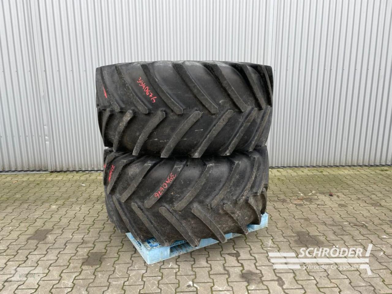 Zwillingsrad typu Michelin 2X 800/65 R32 - 8 LOCH, Gebrauchtmaschine v Wildeshausen (Obrázek 1)