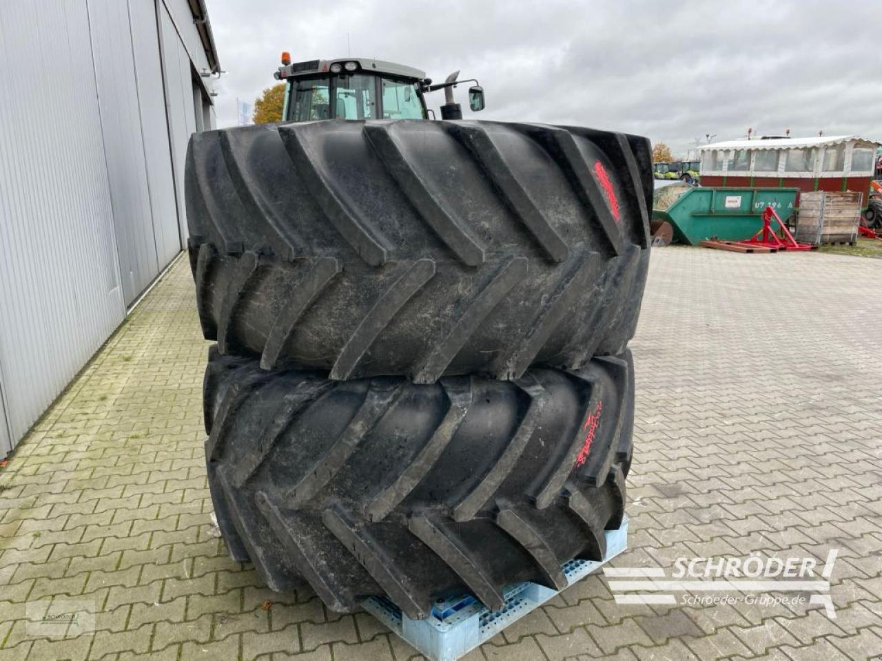 Zwillingsrad typu Michelin 2X 800/65 R32 - 8 LOCH, Gebrauchtmaschine v Wildeshausen (Obrázek 2)