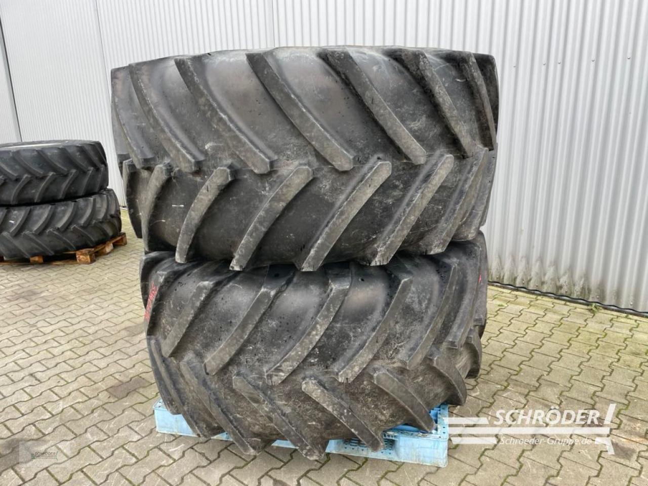 Zwillingsrad typu Michelin 2X 800/65 R32 - 8 LOCH, Gebrauchtmaschine v Wildeshausen (Obrázek 4)