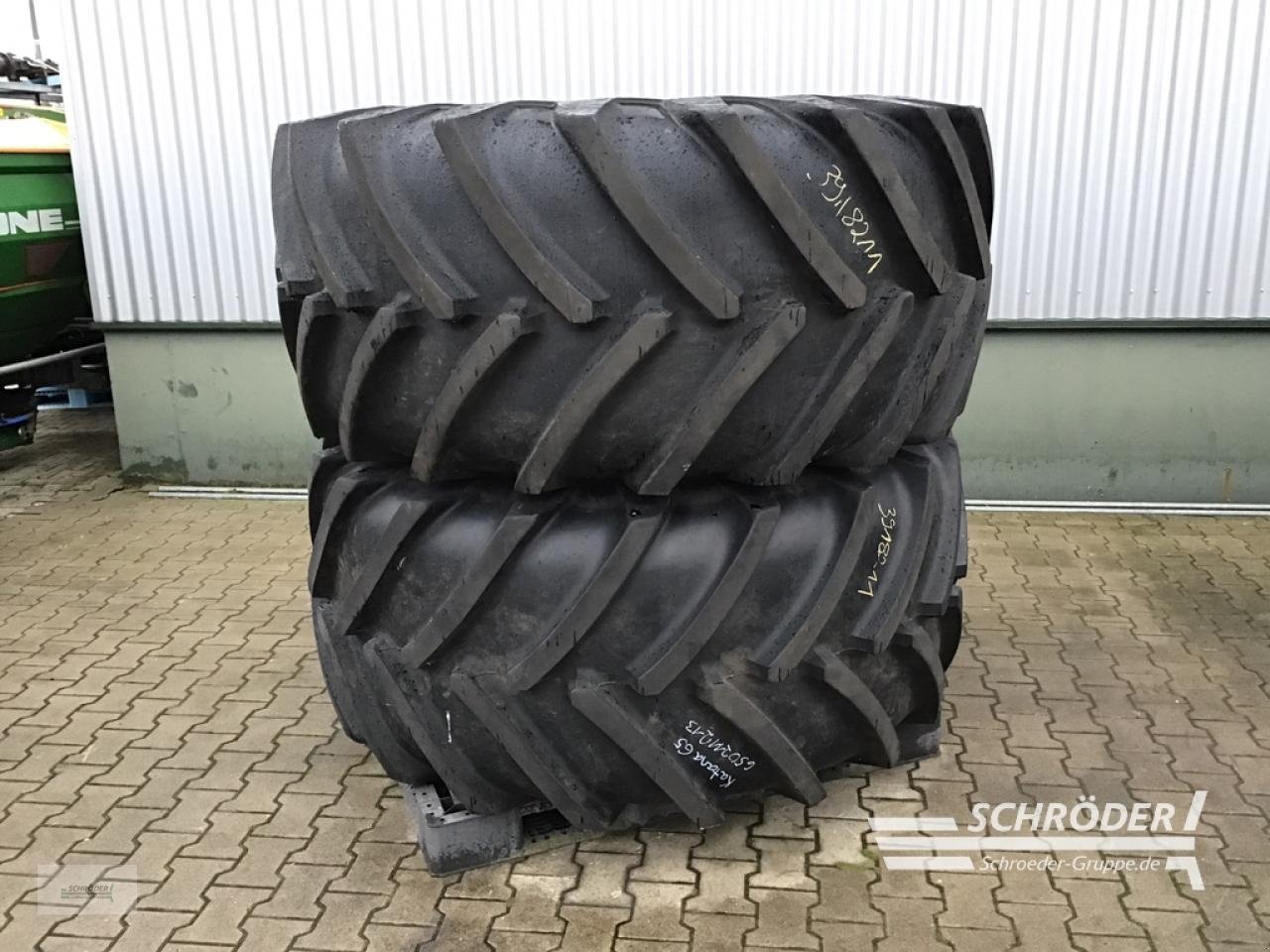 Zwillingsrad типа Michelin 2X 800/65 R32, Gebrauchtmaschine в Leizen (Фотография 1)