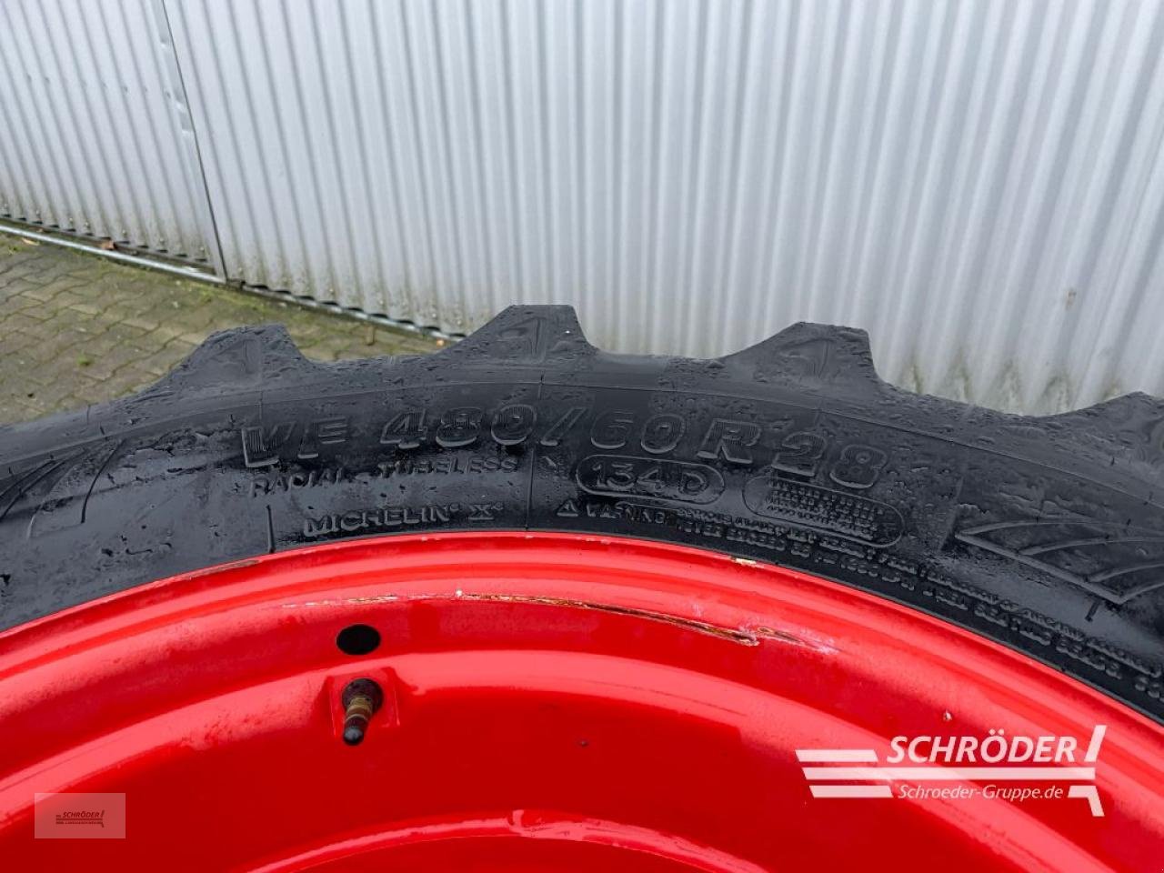 Zwillingsrad typu Michelin 480/60 R28, Gebrauchtmaschine w Wildeshausen (Zdjęcie 6)