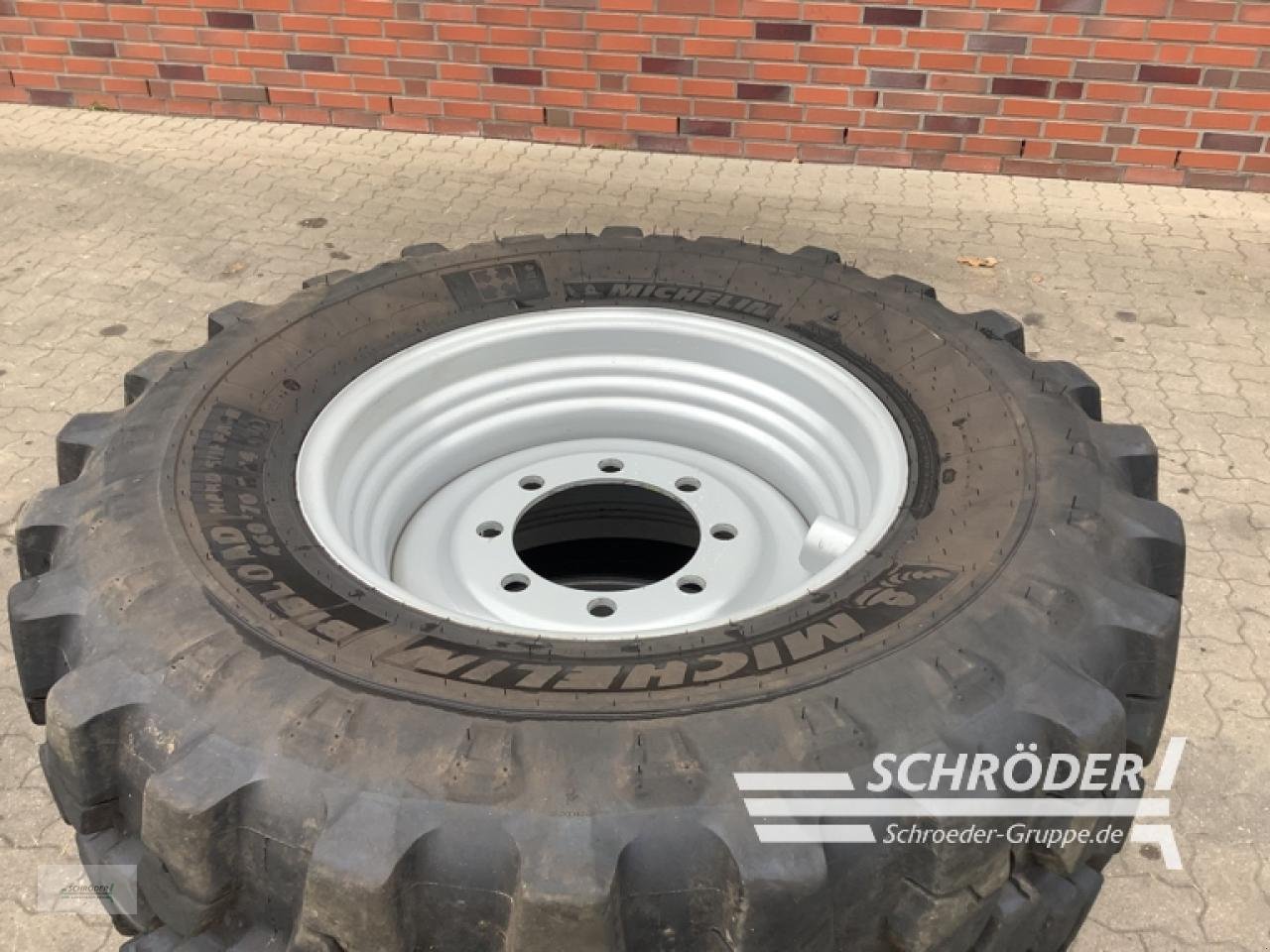 Zwillingsrad typu Michelin 4X 460/70 R24 BIBLOAD, Gebrauchtmaschine w Westerstede (Zdjęcie 3)