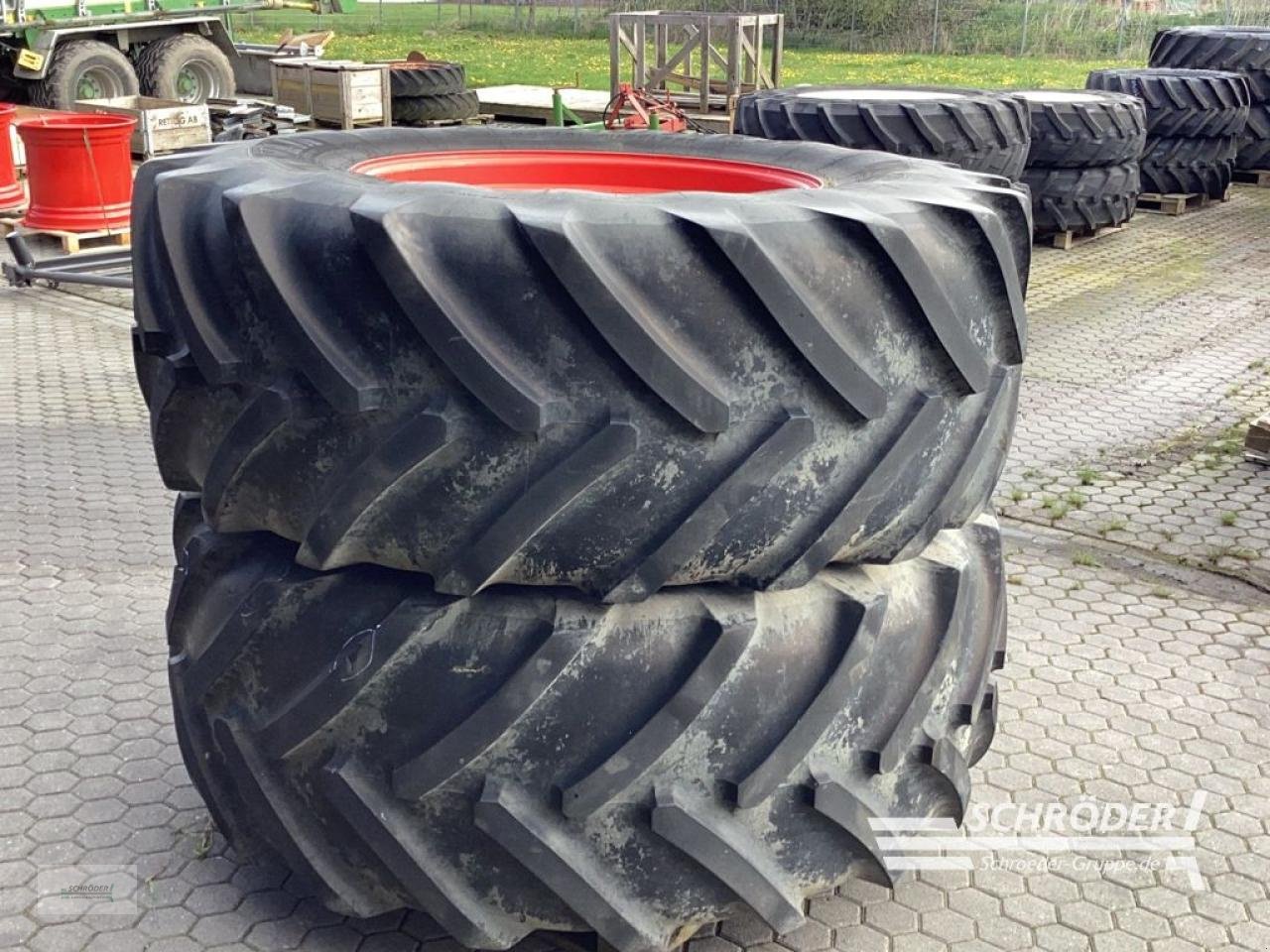 Zwillingsrad typu Michelin 710/70 R38, Gebrauchtmaschine v Norden (Obrázek 1)