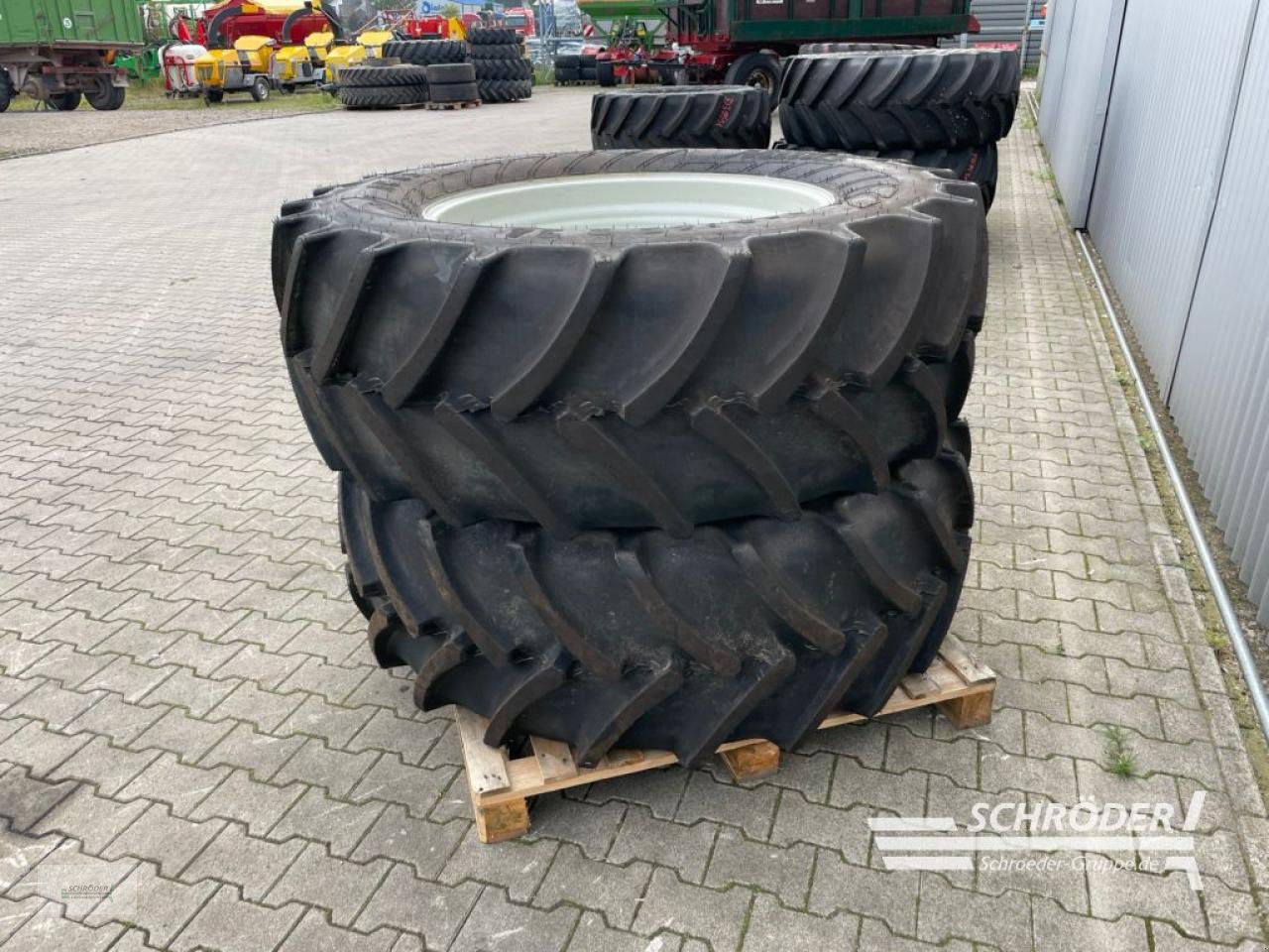 Zwillingsrad del tipo Mitas 2X 540/65 R34, Neumaschine In Wildeshausen (Immagine 3)