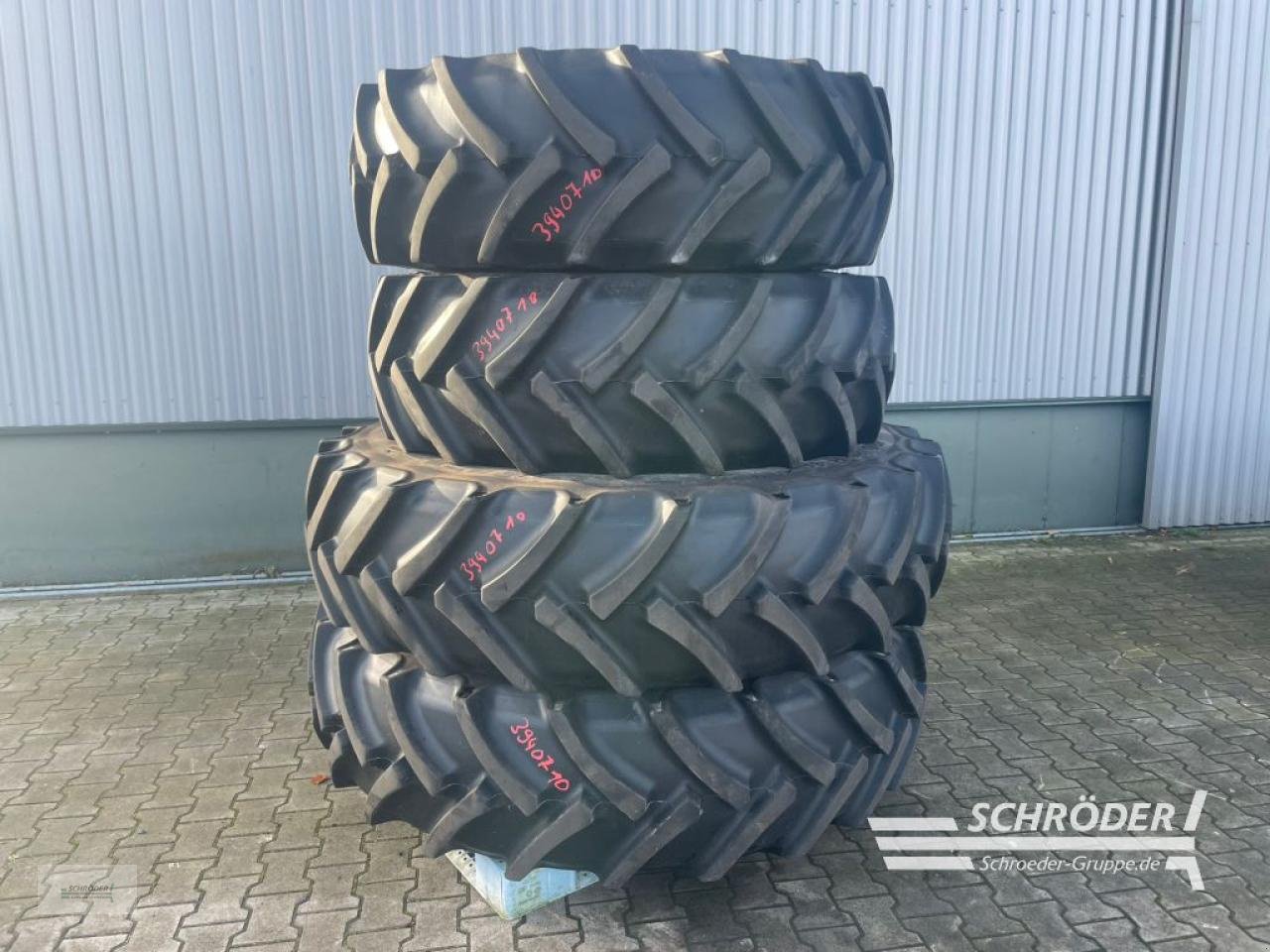 Zwillingsrad tip Mitas 460/85 R30 + 480/80 R46, Gebrauchtmaschine in Wildeshausen (Poză 1)