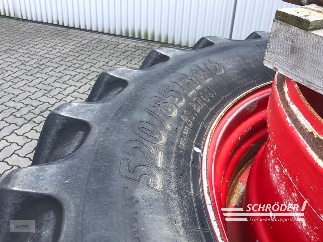 Zwillingsrad za tip Sonstige 2X 520/85 R 46, Gebrauchtmaschine u Wildeshausen (Slika 6)