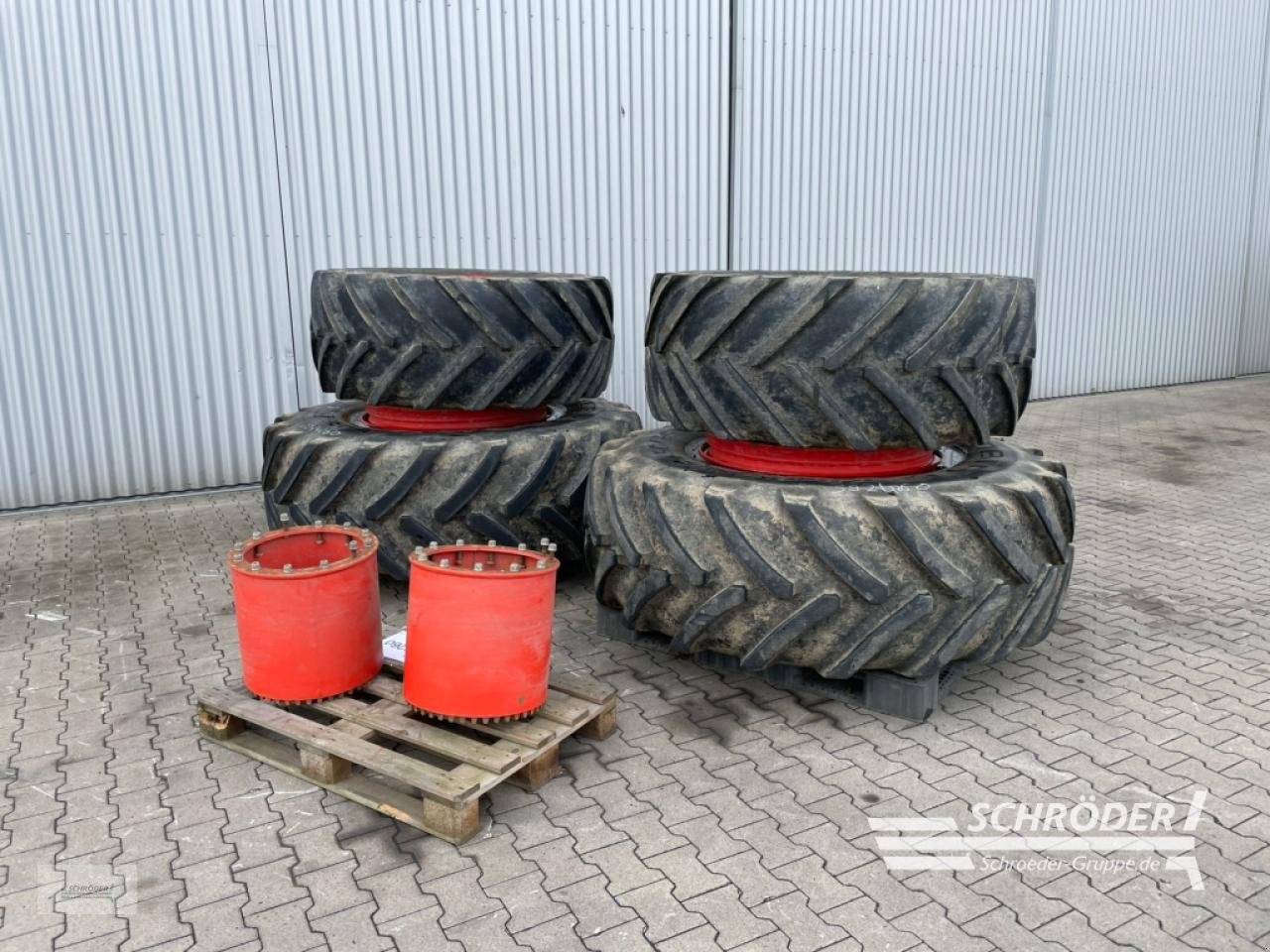 Zwillingsrad du type Sonstige 600/70 R30 + 650/85 R38, Gebrauchtmaschine en Wildeshausen (Photo 1)