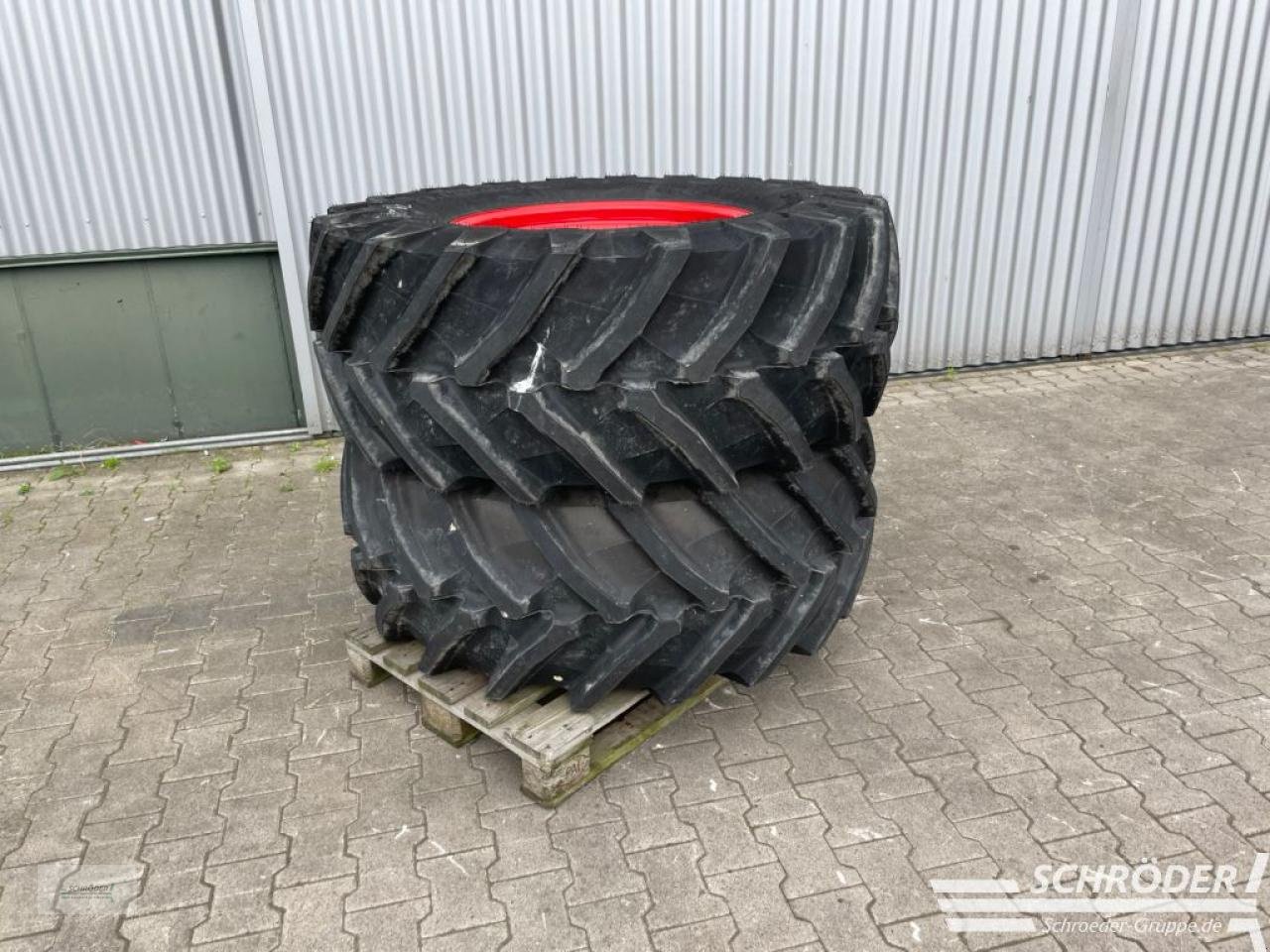 Zwillingsrad del tipo Trelleborg 2X 540/65 R28, Neumaschine In Wildeshausen (Immagine 1)