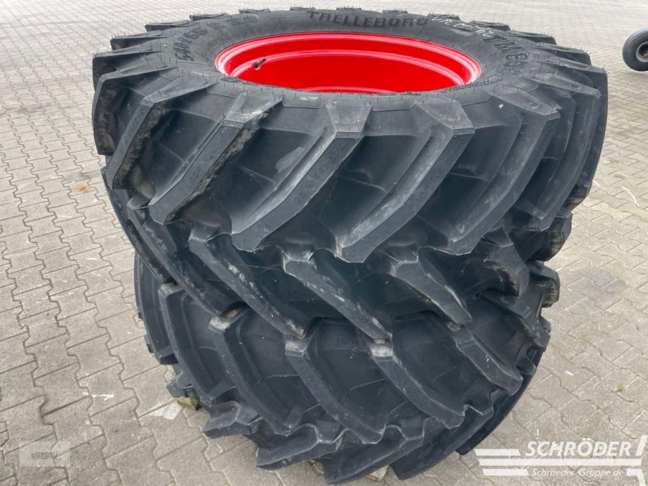 Zwillingsrad del tipo Trelleborg 2X 540/65 R28, Neumaschine In Wildeshausen (Immagine 7)