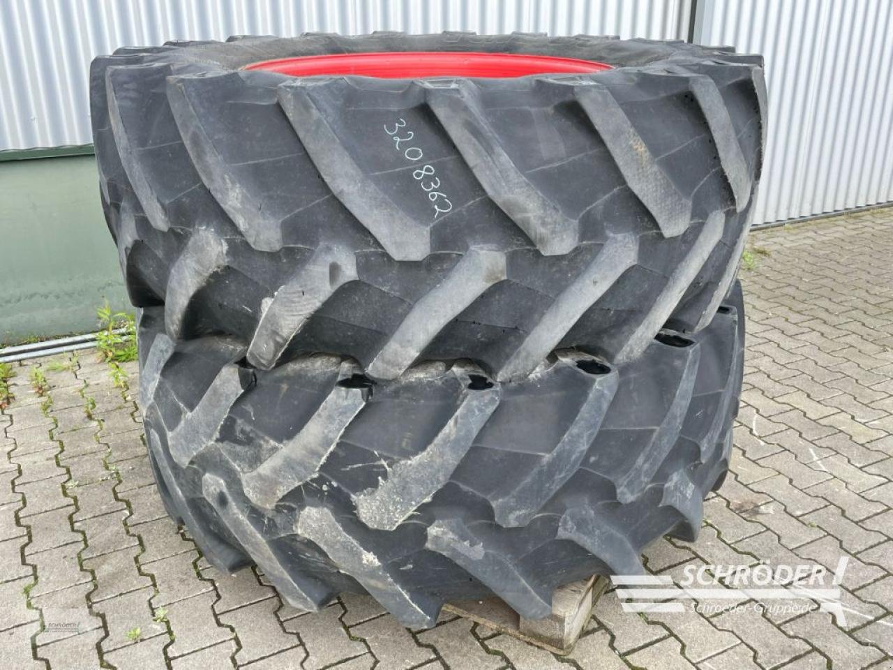 Zwillingsrad typu Trelleborg 2X 580/70 R38, Gebrauchtmaschine w Wildeshausen (Zdjęcie 1)