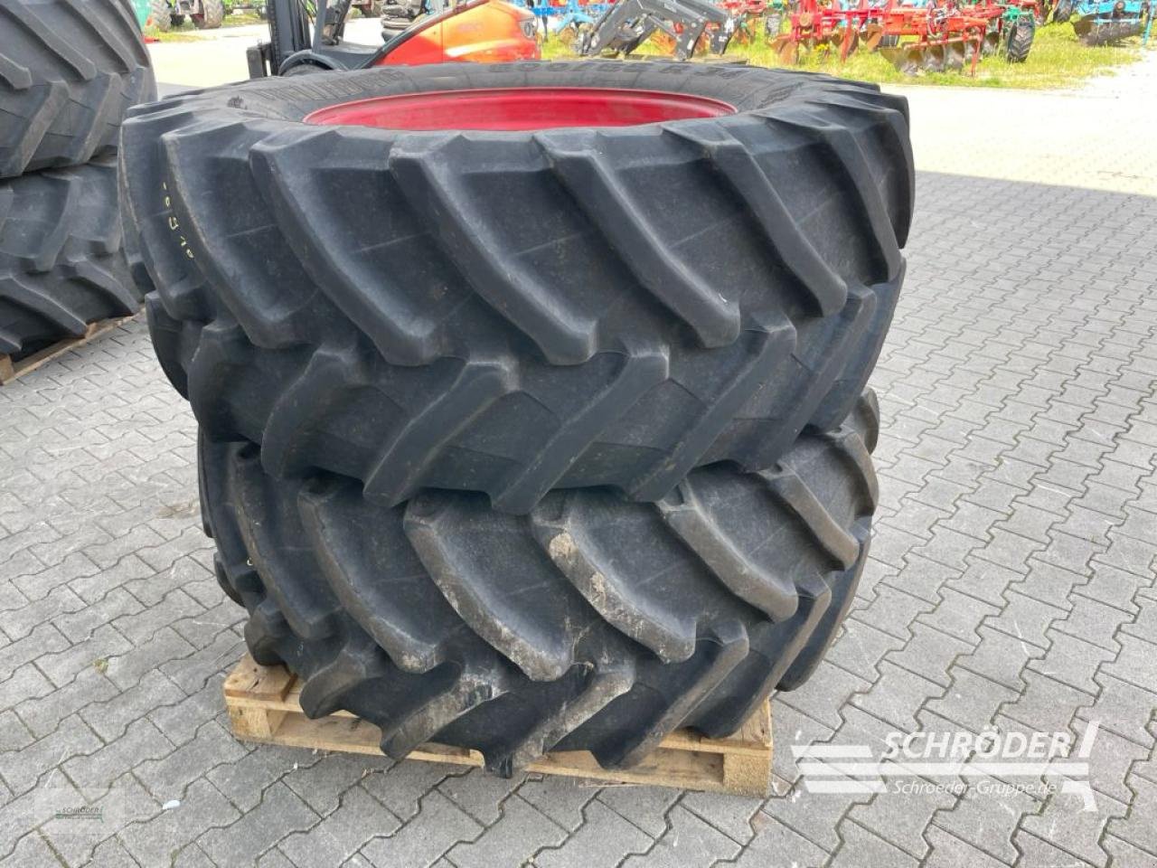 Zwillingsrad des Typs Trelleborg 2X 600/65 R34, Gebrauchtmaschine in Wildeshausen (Bild 2)