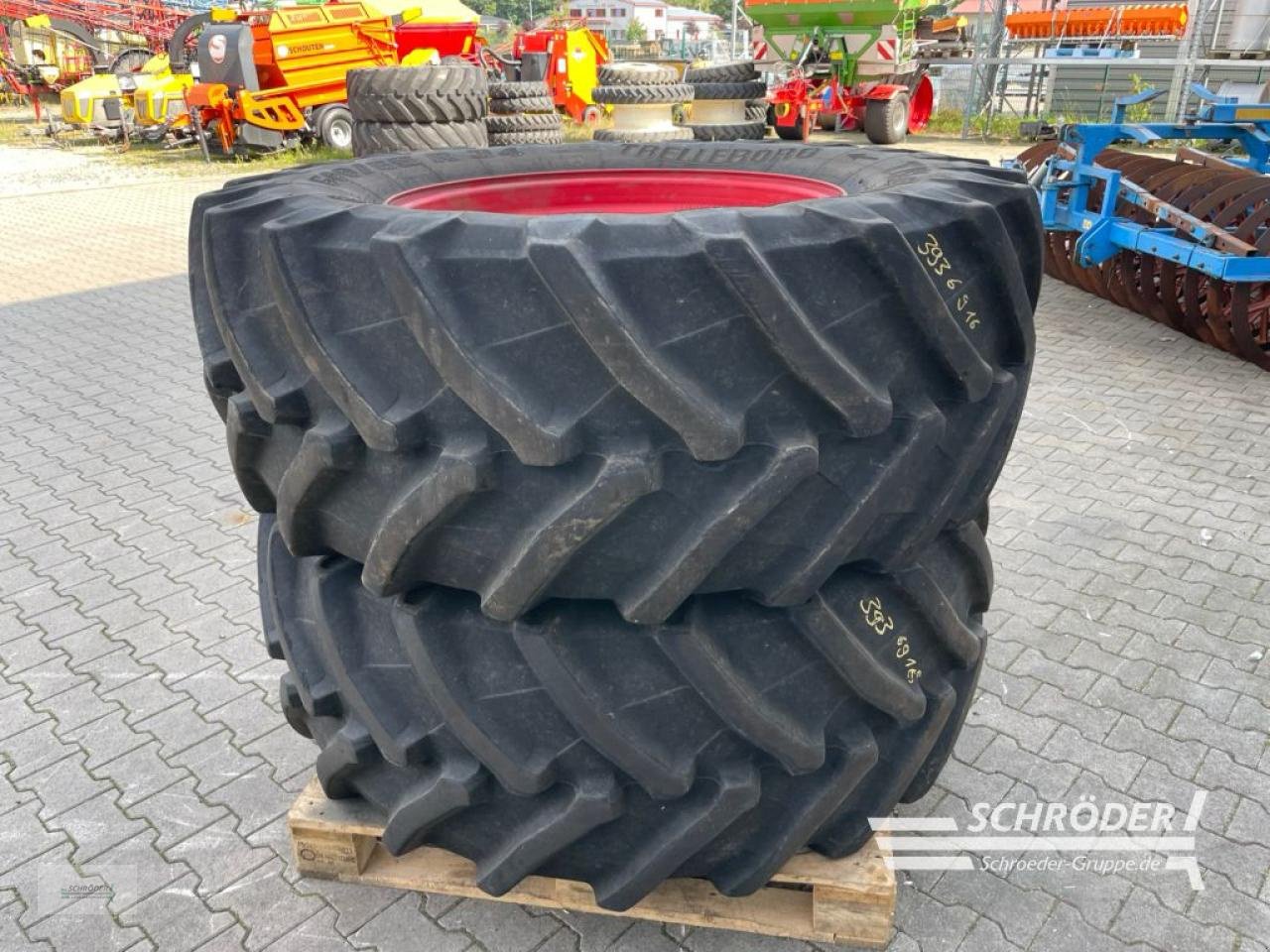 Zwillingsrad typu Trelleborg 2X 600/65 R34, Gebrauchtmaschine w Wildeshausen (Zdjęcie 3)