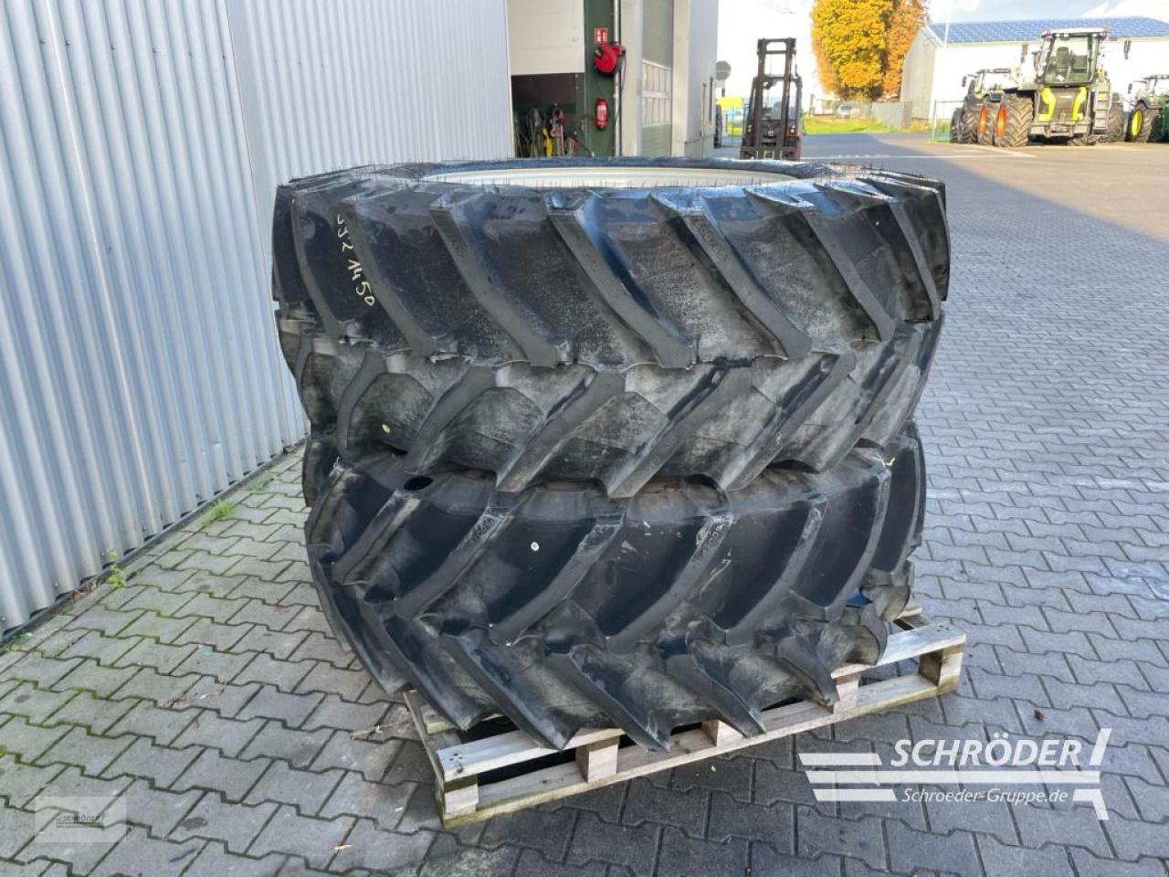 Zwillingsrad typu Trelleborg 2X 600/65 R38, Neumaschine v Wildeshausen (Obrázek 2)