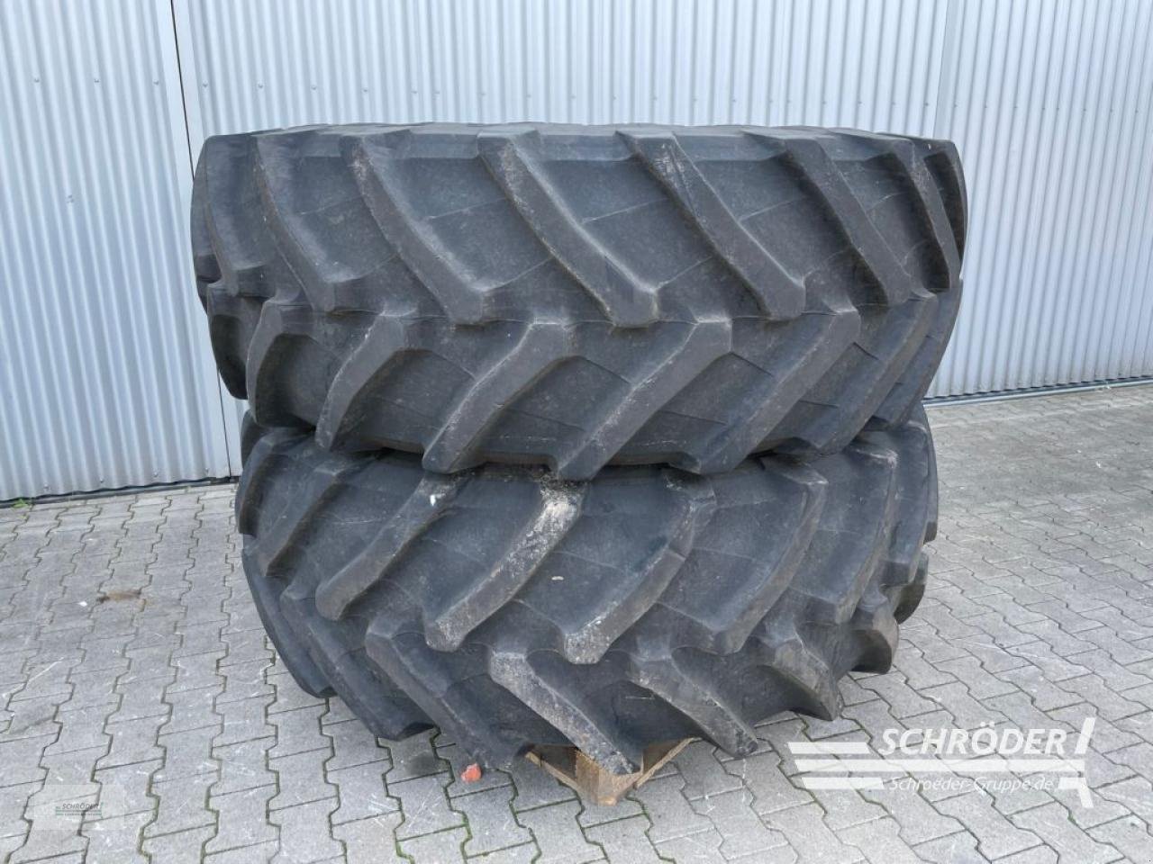 Zwillingsrad typu Trelleborg 2X 650/85 R38, Gebrauchtmaschine w Wildeshausen (Zdjęcie 1)