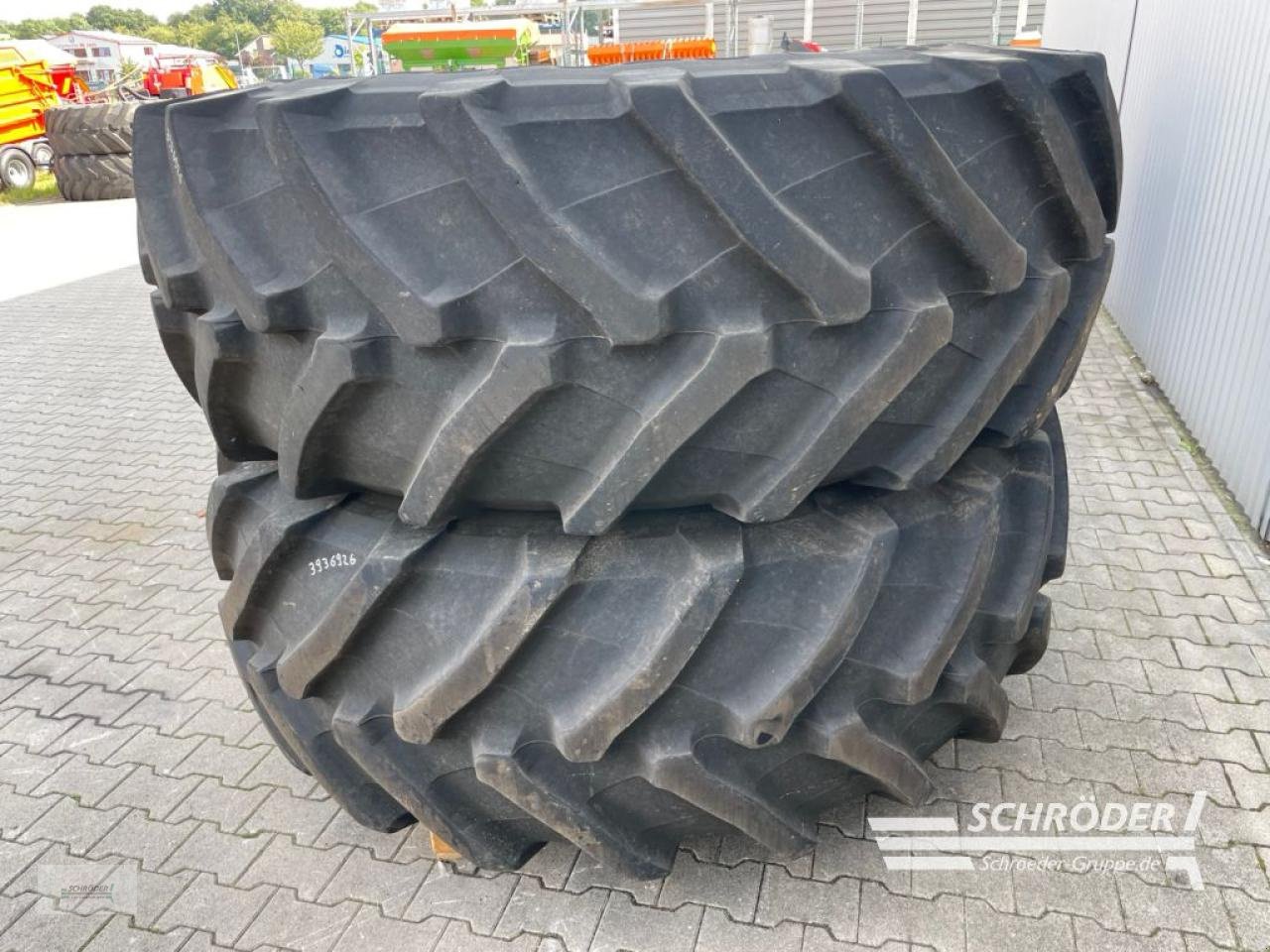 Zwillingsrad typu Trelleborg 2X 650/85 R38, Gebrauchtmaschine w Wildeshausen (Zdjęcie 3)