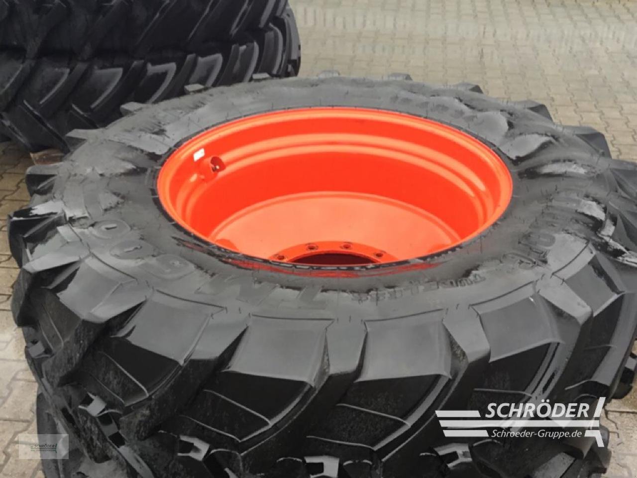 Zwillingsrad Türe ait Trelleborg 460/85R34 + 520/85R46, Gebrauchtmaschine içinde Lastrup (resim 2)