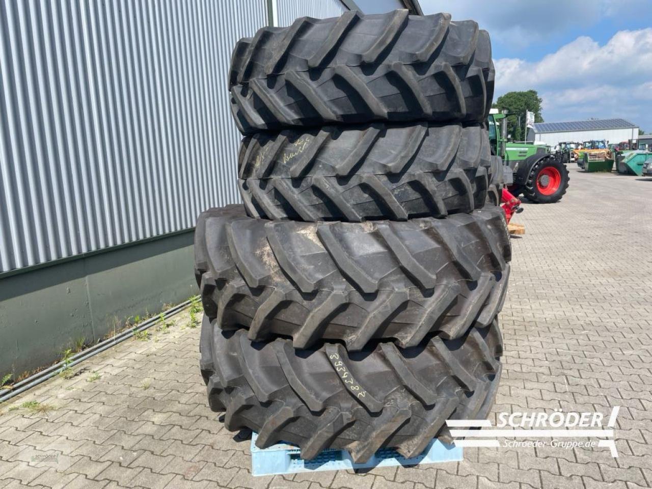 Zwillingsrad типа Trelleborg 480/70 R30 + 580/70 R42, Gebrauchtmaschine в Wildeshausen (Фотография 3)