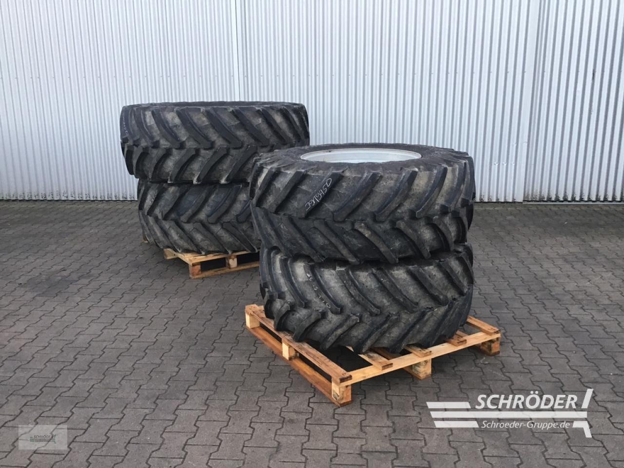 Zwillingsrad типа Trelleborg 540/65 R 28 + 650/65 R 38, Gebrauchtmaschine в Norden (Фотография 1)