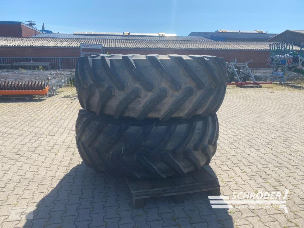 Zwillingsrad типа Trelleborg 600/70 R34 + 710/75 R42, Gebrauchtmaschine в Twistringen (Фотография 1)