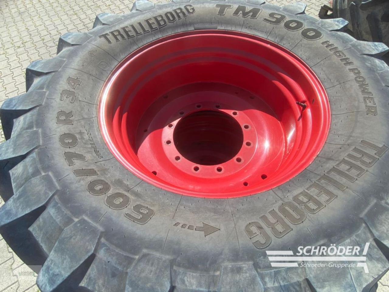 Zwillingsrad типа Trelleborg 600/70 R34 + 710/75 R42, Gebrauchtmaschine в Twistringen (Фотография 3)