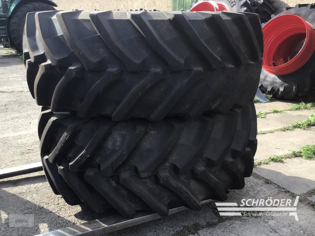 Zwillingsrad van het type Trelleborg 650/65 R38, Gebrauchtmaschine in Penzlin (Foto 4)