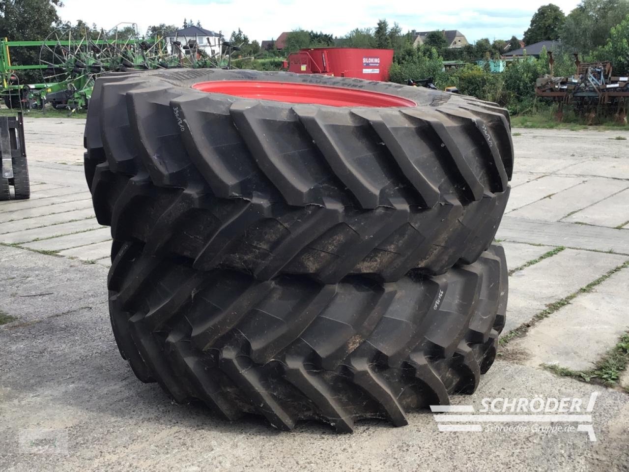 Zwillingsrad tipa Trelleborg 750/75 R46, Gebrauchtmaschine u Penzlin (Slika 2)