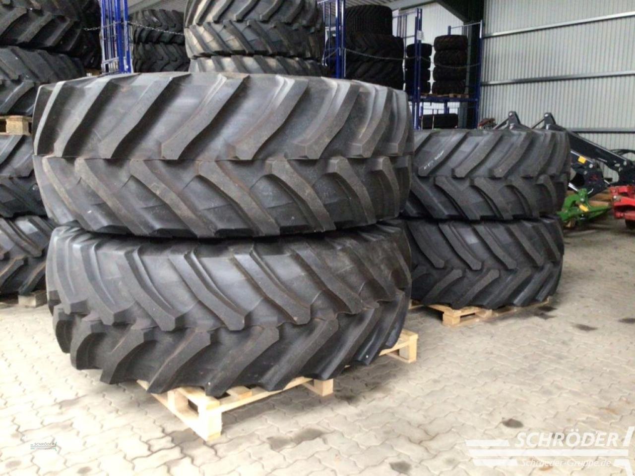 Zwillingsrad типа Trelleborg VF 650/60 R34 + VF 710/75 R42, Neumaschine в Ahlerstedt (Фотография 3)