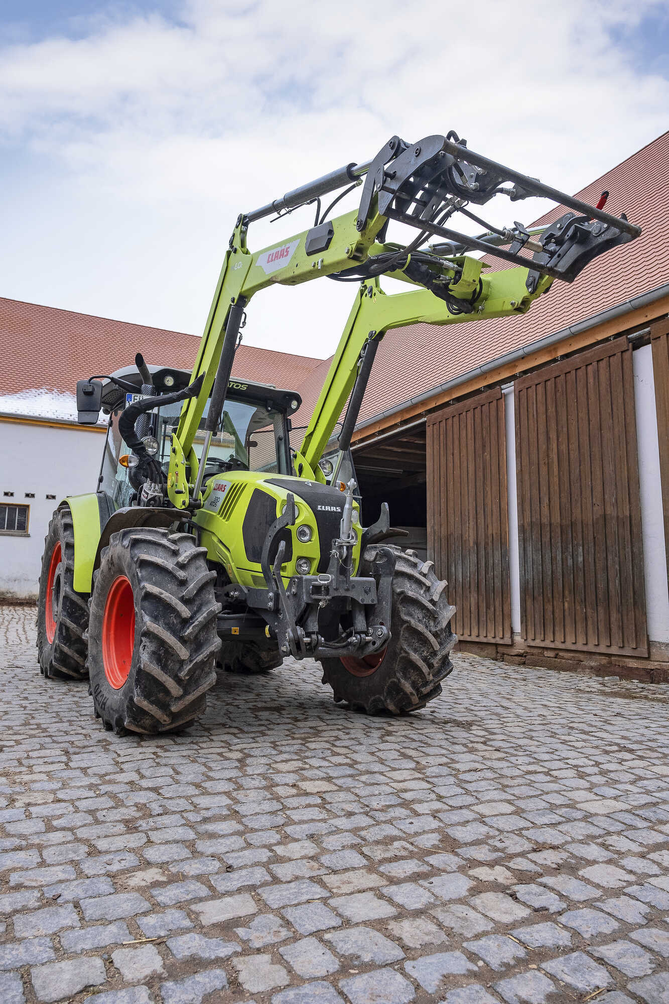 Zukaufteil:
 Der Atos wird in Italien von Same gebaut, Claas hatte ihn seit 2015 im Programm.
© TOBIAS MEYER