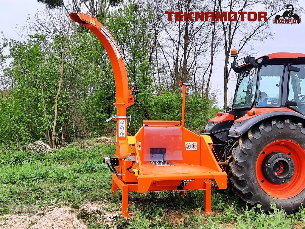 Holzhacker & Holzhäcksler des Typs Teknamotor Skorpion 280 RBG, Neumaschine in Ostrowiec Sw. (Bild 3)