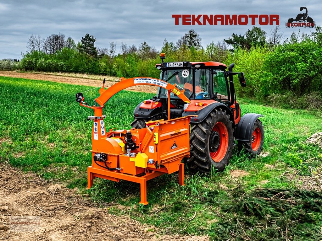 Holzhacker & Holzhäcksler des Typs Teknamotor Skorpion 280 RBG, Neumaschine in Ostrowiec Sw. (Bild 4)